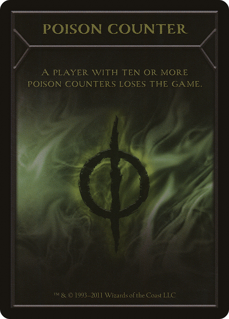 Image of Poison Counter [New Phyrexia Tokens]