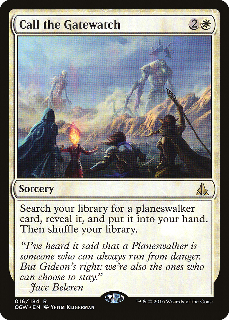 Image of Call the Gatewatch [Oath of the Gatewatch]