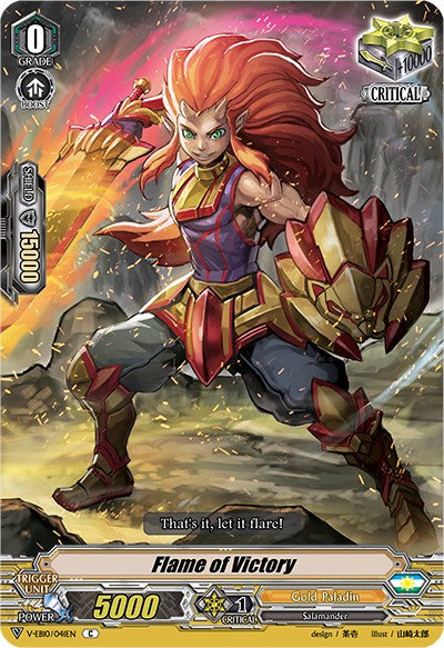 Image of Flame of Victory (V-EB10/041EN) [The Mysterious Fortune]