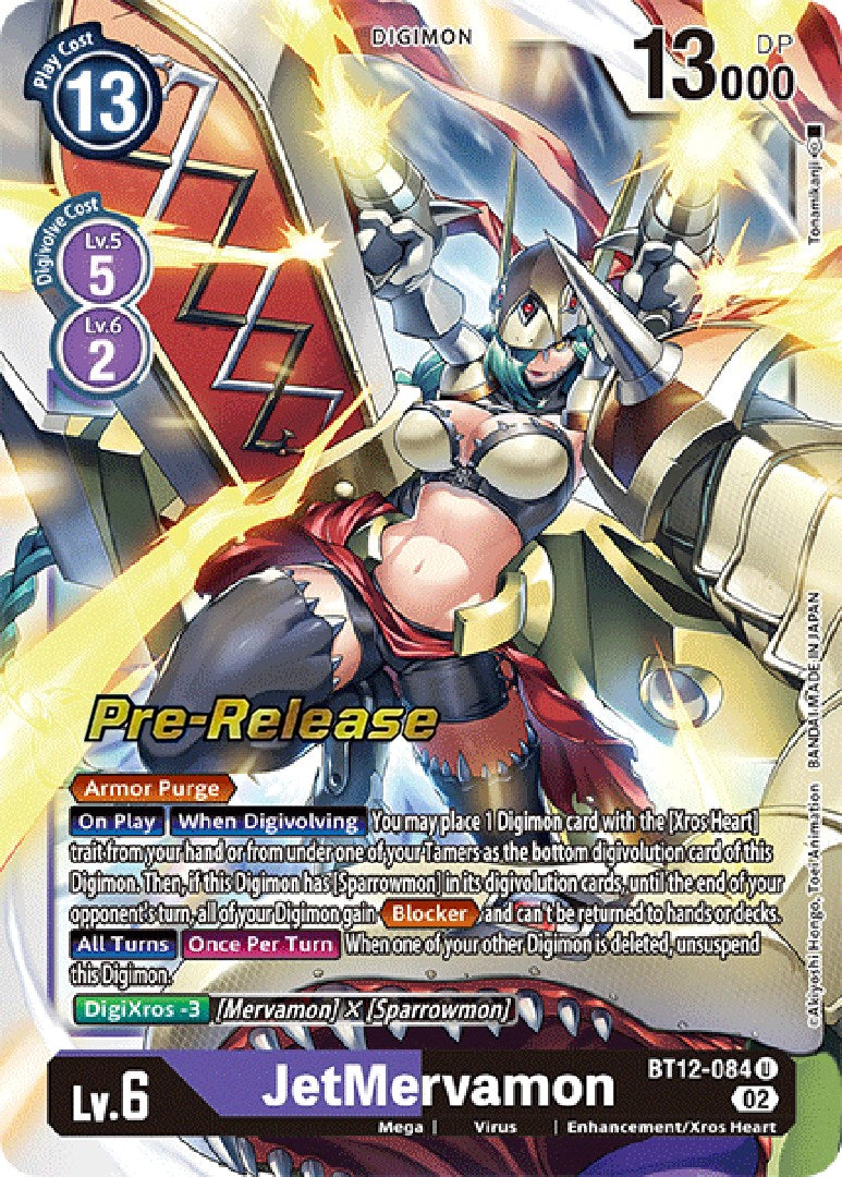 Image of JetMervamon [BT12-084] [Across Time Pre-Release Cards]