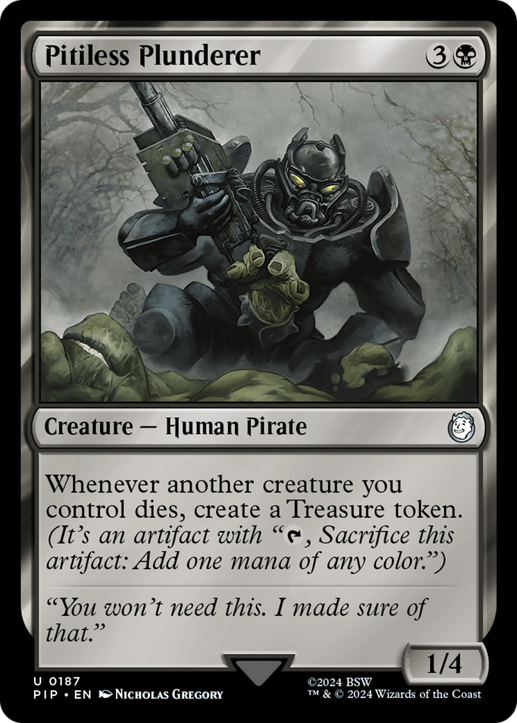 Image of Pitiless Plunderer [Fallout]
