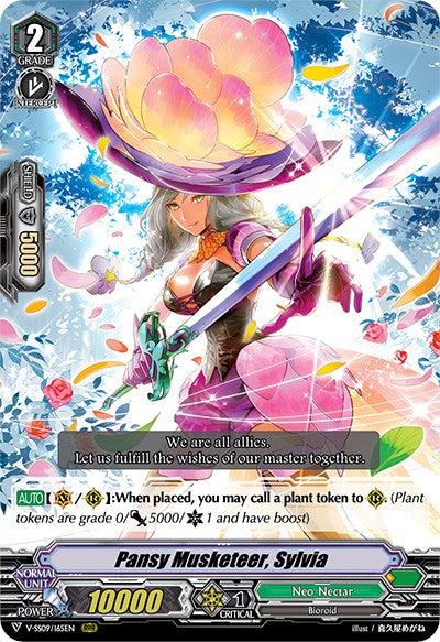 Image of Pansy Musketeer, Sylvia (V-SS09/165EN) [Revival Selection]