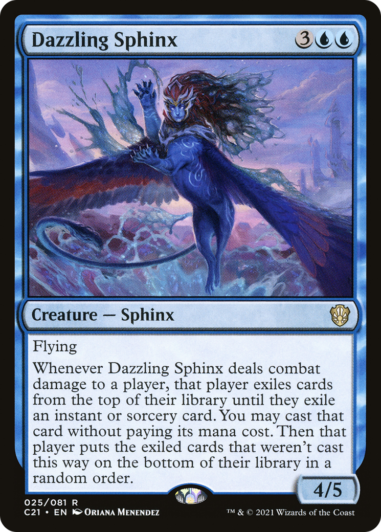 Image of Dazzling Sphinx [Commander 2021]