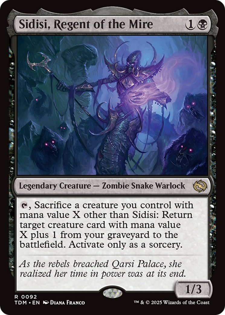 Image of Sidisi, Regent of the Mire [Tarkir: Dragonstorm]