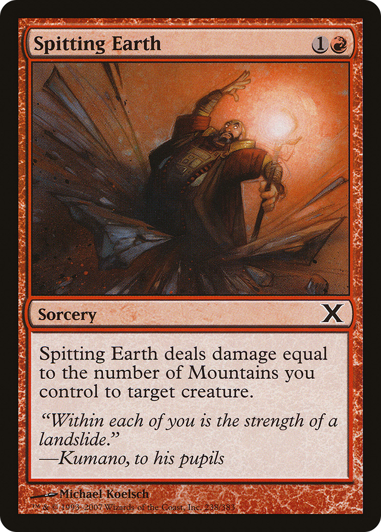 Image of Spitting Earth [Tenth Edition]