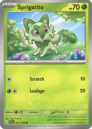 Image of Sprigatito (013/198) [Scarlet & Violet: Base Set]