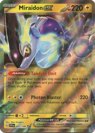 Image of Miraidon ex (081/198) [Scarlet & Violet: Base Set]