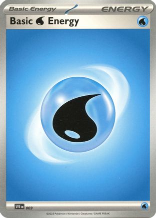 Image of Water Energy (003) [Scarlet & Violet: Base Set]
