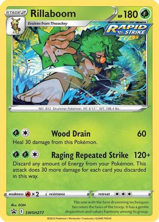 Image of Rillaboom (SWSH277) [Sword & Shield: Black Star Promos]