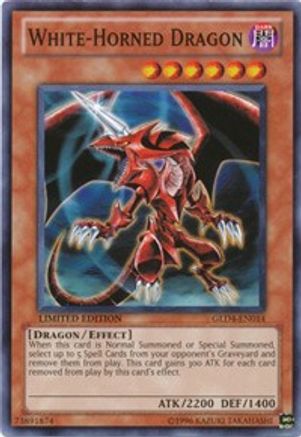 Image of White-Horned Dragon [GLD4-EN014] Common