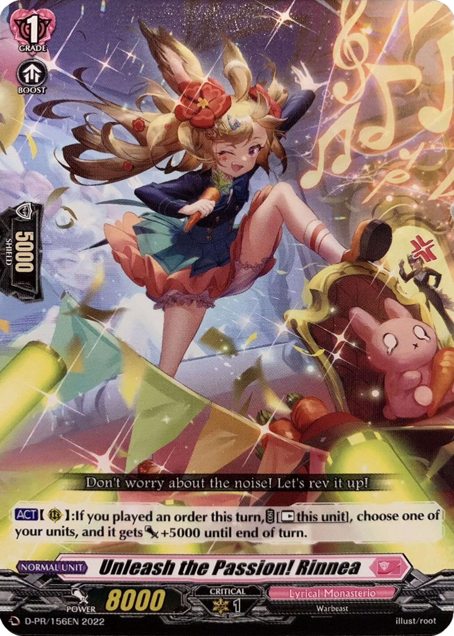 Image of Unleash the Passion! Rinnea (D-PR/156EN) [D Promo Cards]