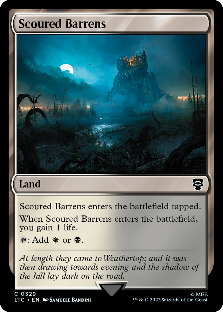 Image of Scoured Barrens [The Lord of the Rings: Tales of Middle-Earth Commander]