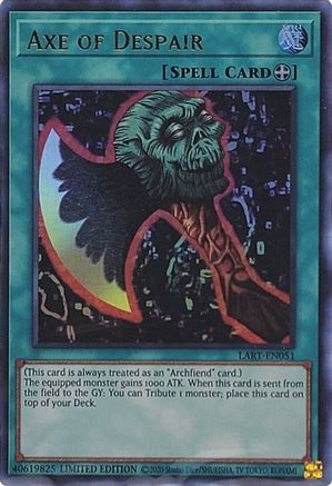 Image of Axe of Despair [LART-EN051] Ultra Rare