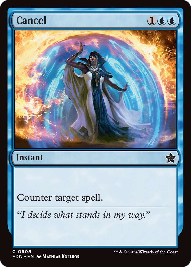 Image of Cancel [Foundations]
