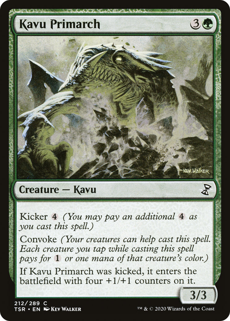 Image of Kavu Primarch [Time Spiral Remastered]
