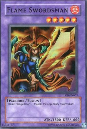 Image of Flame Swordsman [LOB-EN003] Super Rare