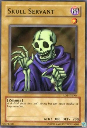 Image of Skull Servant [LOB-EN004] Common