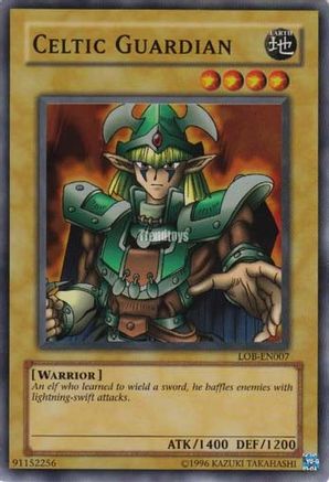 Image of Celtic Guardian [LOB-EN007] Super Rare