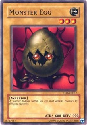 Image of Monster Egg [LOB-EN017] Common