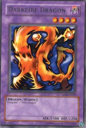 Image of Darkfire Dragon [LOB-EN019] Rare