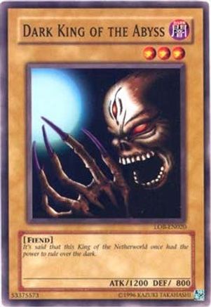 Image of Dark King of the Abyss [LOB-EN020] Common