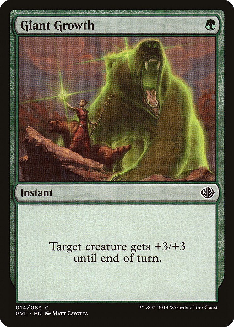 Image of Giant Growth (Garruk vs. Liliana) [Duel Decks Anthology]