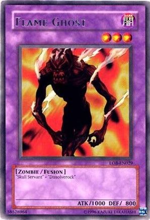 Image of Flame Ghost [LOB-EN029] Rare