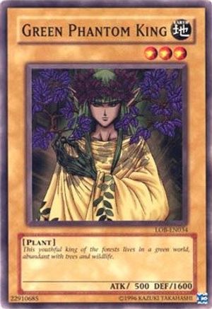 Image of Green Phantom King [LOB-EN034] Common