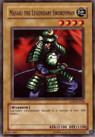 Image of Masaki the Legendary Swordsman [LOB-EN038] Common