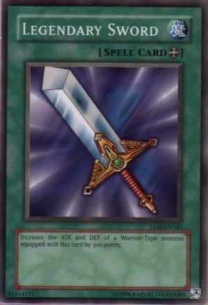 Image of Legendary Sword [LOB-EN040] Common