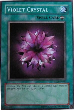 Image of Violet Crystal [LOB-EN042] Common