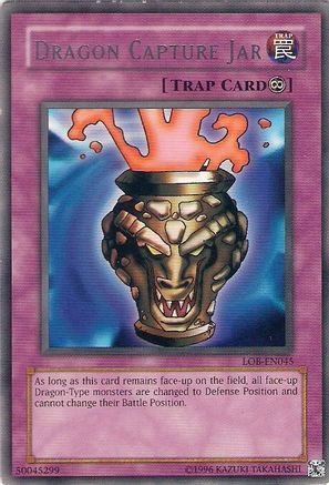Image of Dragon Capture Jar [LOB-EN045] Rare