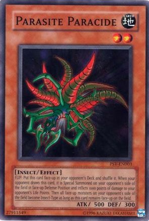 Image of Parasite Paracide [PSV-EN003] Super Rare