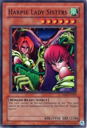 Image of Harpie Lady Sisters [MRD-EN009] Super Rare