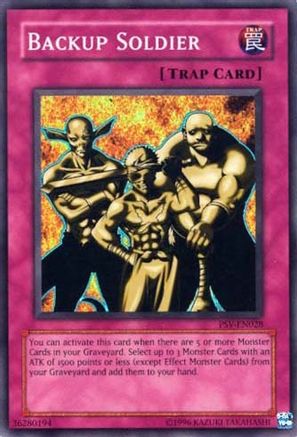 Image of Backup Soldier [PSV-EN028] Super Rare