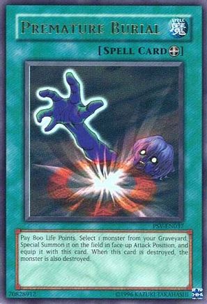 Image of Premature Burial [PSV-EN037] Ultra Rare