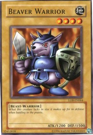Image of Beaver Warrior [LOB-EN064] Common