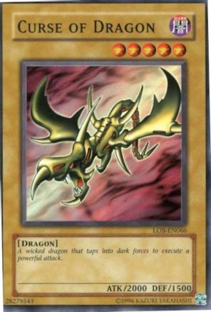 Image of Curse of Dragon [LOB-EN066] Super Rare