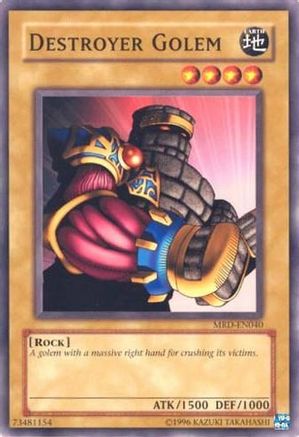 Image of Destroyer Golem [MRD-EN040] Common