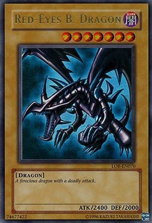 Image of Red-Eyes B. Dragon [LOB-EN070] Ultra Rare