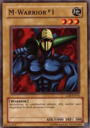 Image of M-Warrior #1 [LOB-EN076] Common