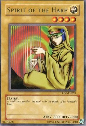Image of Spirit of the Harp [LOB-EN078] Rare