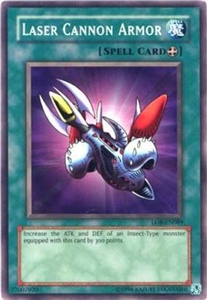 Image of Laser Cannon Armor [LOB-EN089] Common