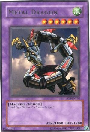 Image of Metal Dragon [LOB-EN102] Rare