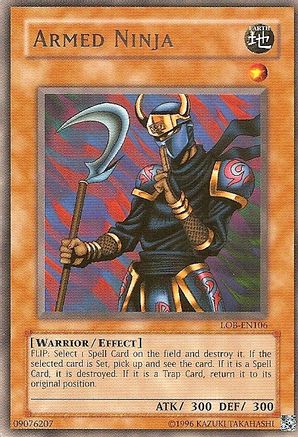 Image of Armed Ninja [LOB-EN106] Rare