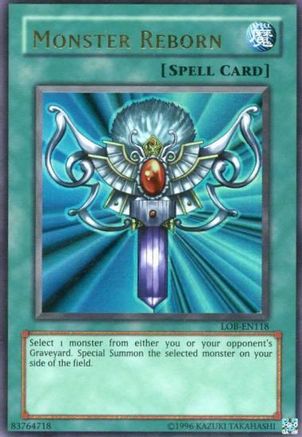 Image of Monster Reborn [LOB-EN118] Ultra Rare