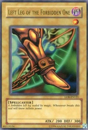 Image of Left Leg of the Forbidden One [LOB-EN121] Ultra Rare