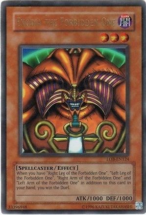 Image of Exodia the Forbidden One [LOB-EN124] Ultra Rare