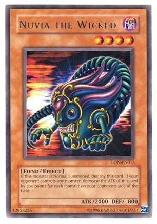 Image of Nuvia the Wicked [LON-EN013] Rare