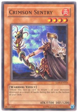 Image of Crimson Sentry [LON-EN033] Common